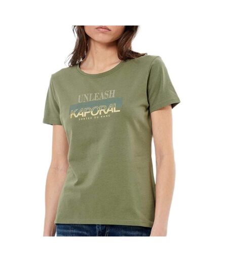 T-Shirt vert femme kaporal lorie