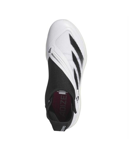 Mens Impact 3 Stripes Zip Trainers White Adidas