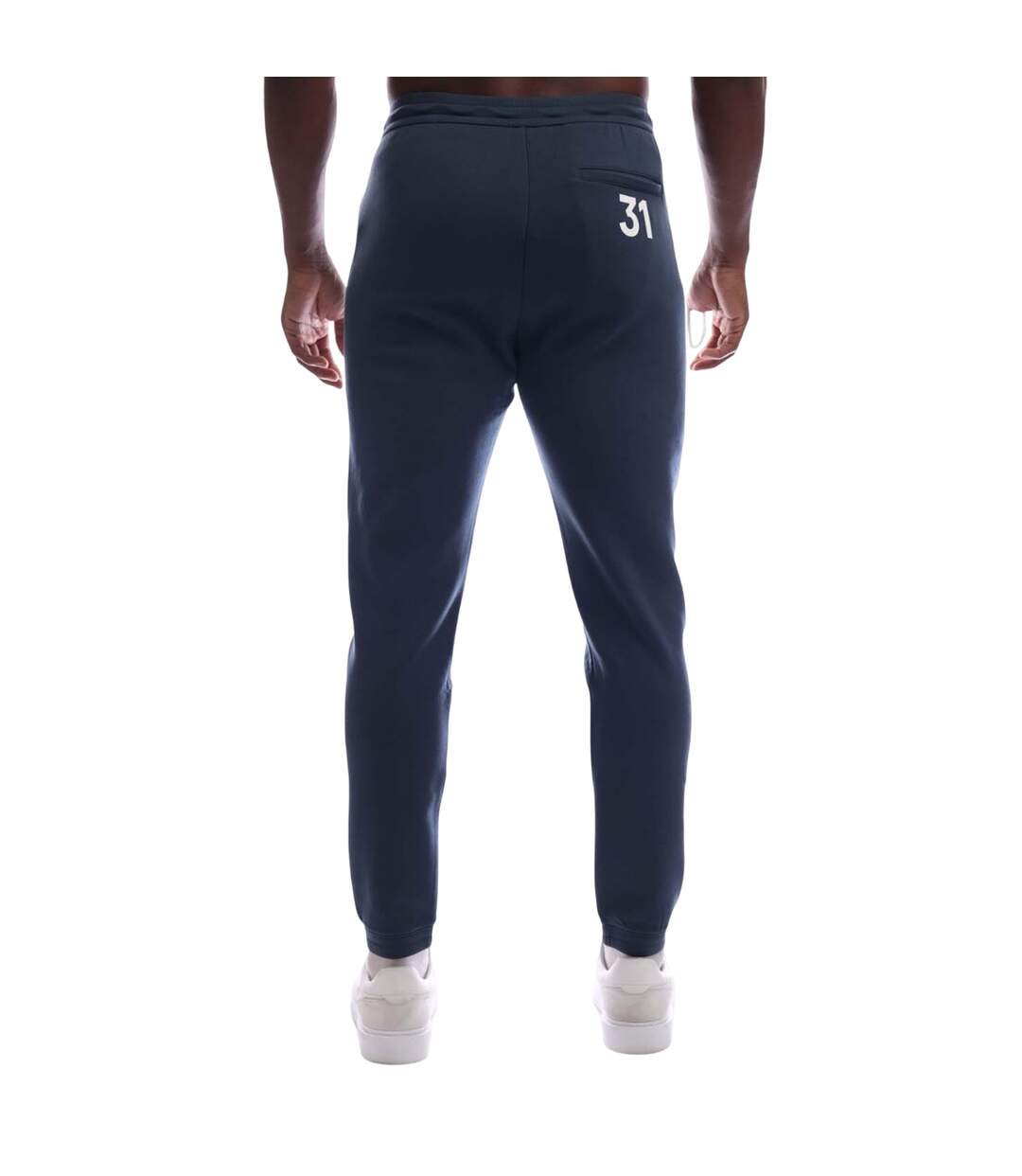 Mens Jersey Jogging Bottoms Navy Emporio Armani-2