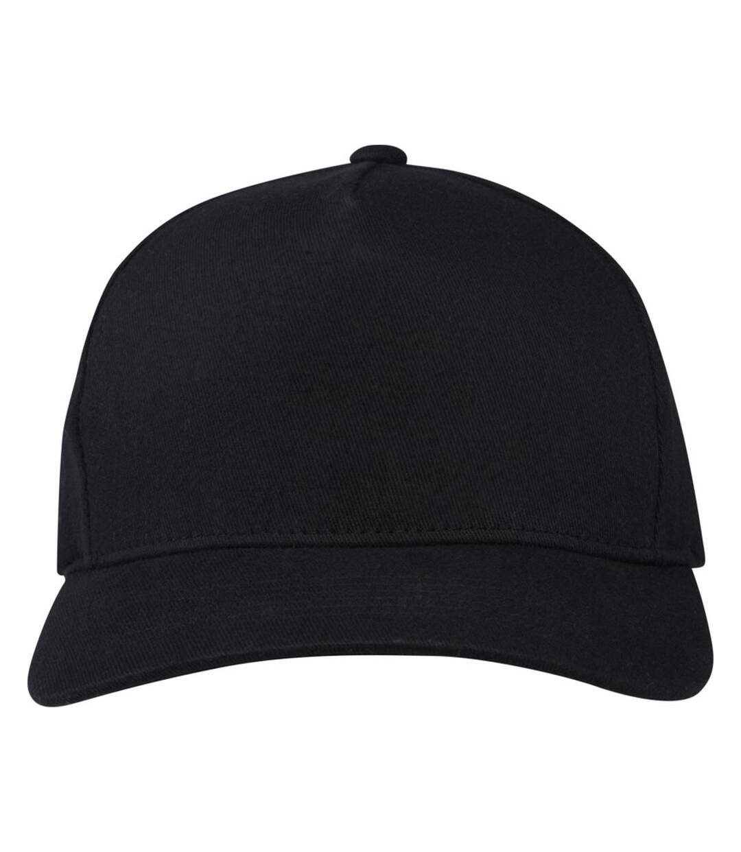 Unisex Adult Onyx Aware Recycled 5 Panel Baseball Cap Solid Black Elevate NXT-1