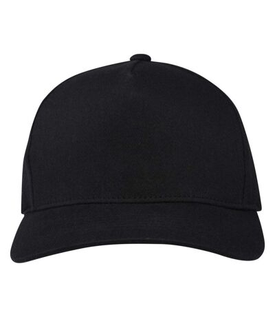 Unisex Adult Onyx Aware Recycled 5 Panel Baseball Cap Solid Black Elevate NXT