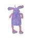 Rodney the rabbit plush dog toy 16in purple/pink Danish Design-1