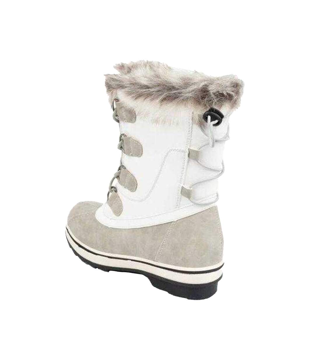 Après-skis Femme Blanc Beige Geographical Norway-2