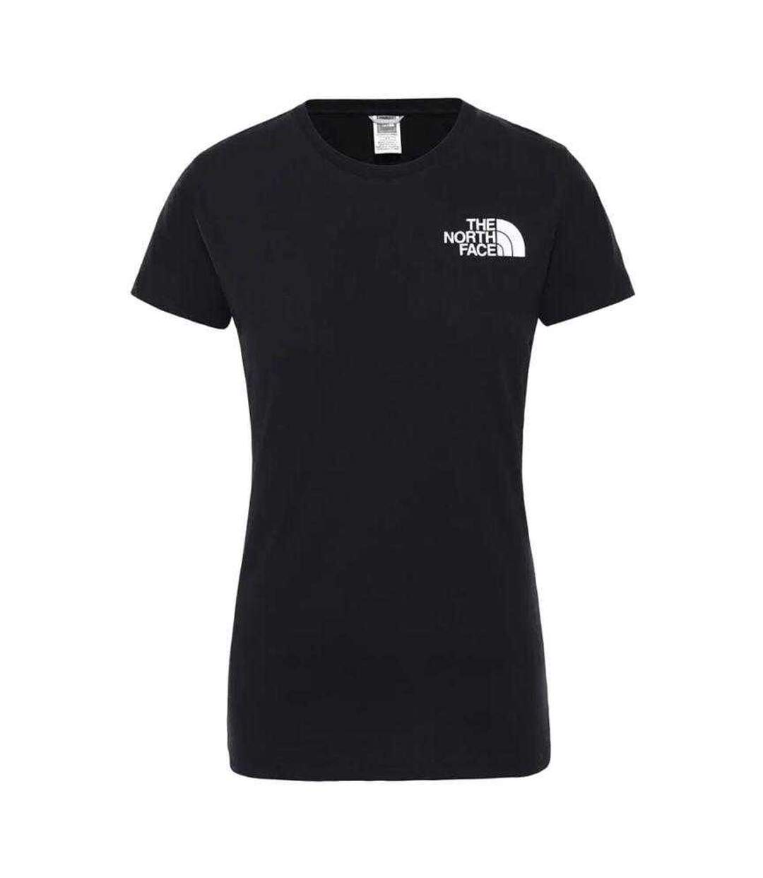T-shirt Half Dome Femme Noir The North Face-1