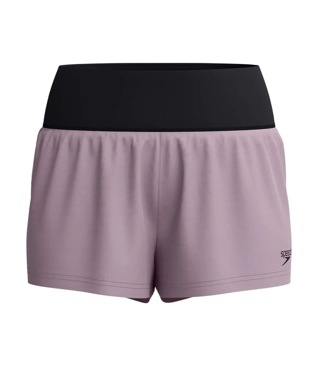 Womens/ladies Lookout Swim Shorts Purple Speedo-2