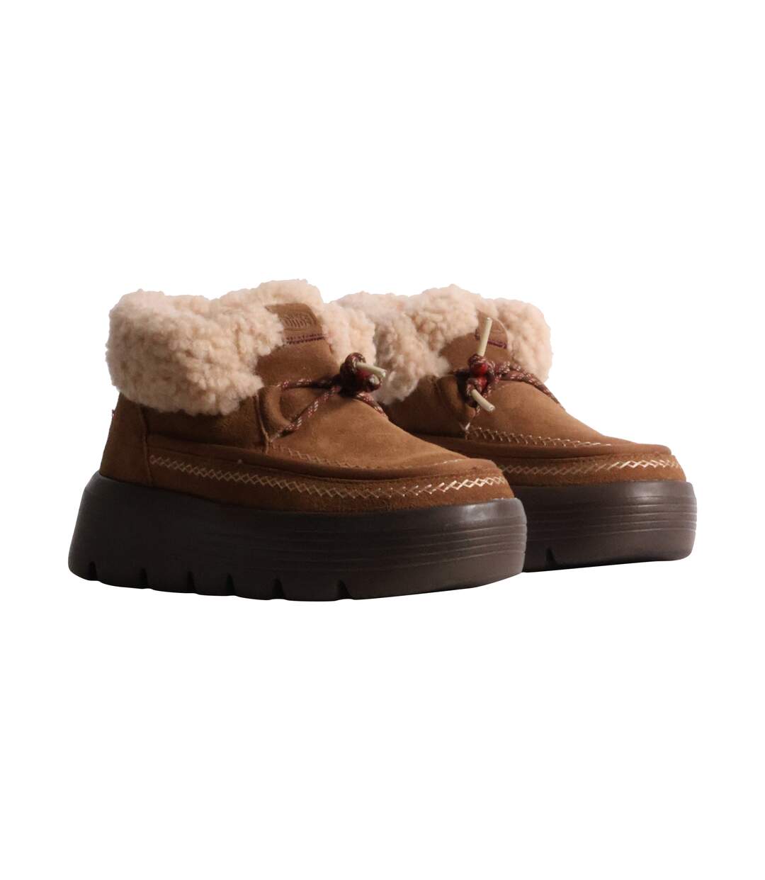 Bottine Compensé Hey Dude Austin Edge Lounge Suede-3