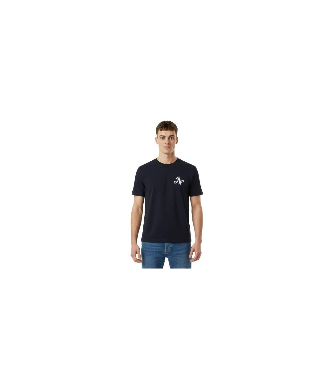T-shirt Motif/style Texte Homme Bleu Marine Jack Wills-1