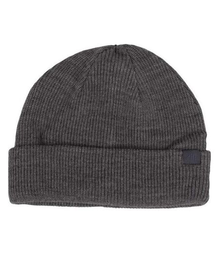 Bonnet Motif/style Côtelé Homme Gris 4F