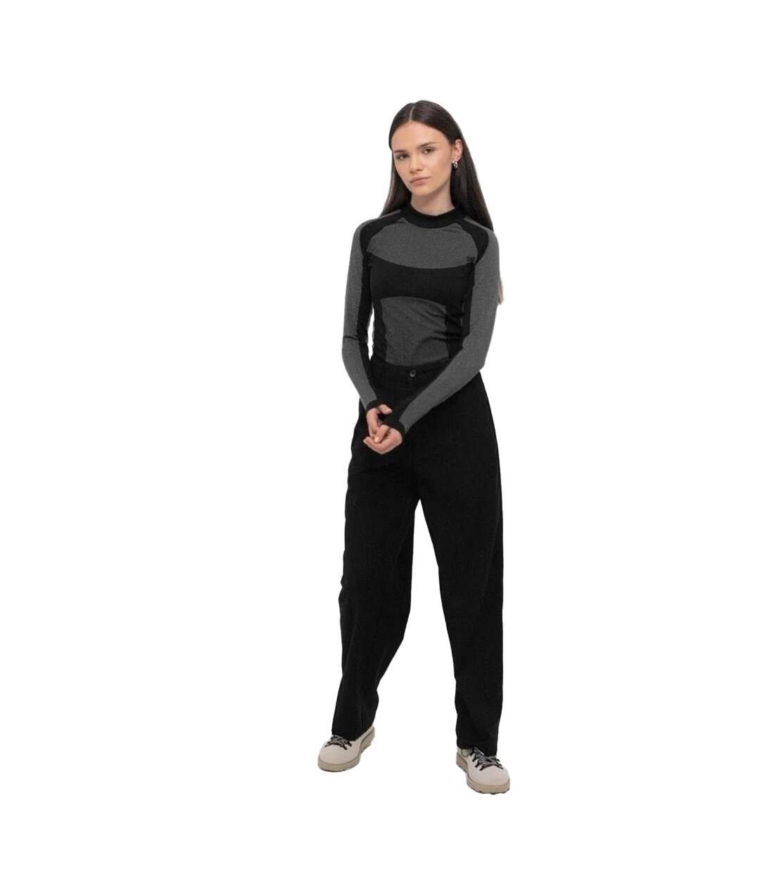 Haut Thermique Femme Noir Outhorn-4