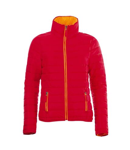 SOLS Womens/Ladies Ride Padded Water Repellent Jacket (Red) - UTPC2155