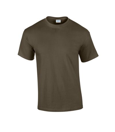Gildan Mens Ultra Cotton T-Shirt (Olive) - UTPC6403