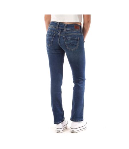 Jean regular-fit bleu foncé femme pepe jeans genn - w27-l30