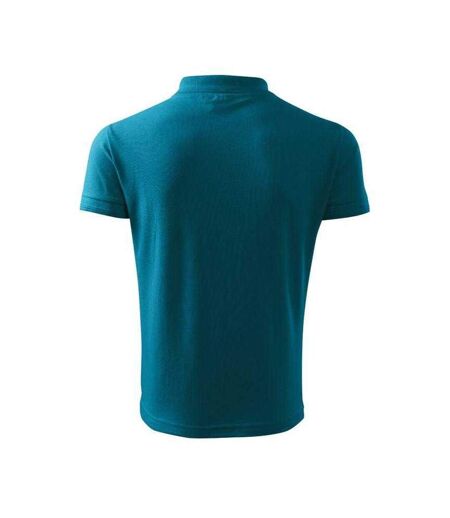 Polo Homme Turquoise Vif Malfini