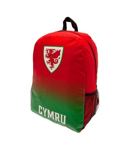 FA Wales Cymru Knapsack (Red/Green) (One Size) - UTTA10241