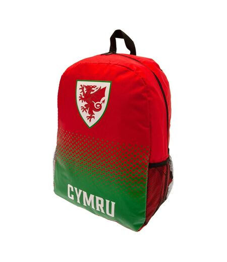 FA Wales Cymru Knapsack (Red/Green) (One Size) - UTTA10241
