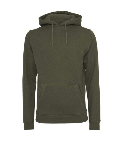 Sweat à capuche homme vert sombre Build Your Brand