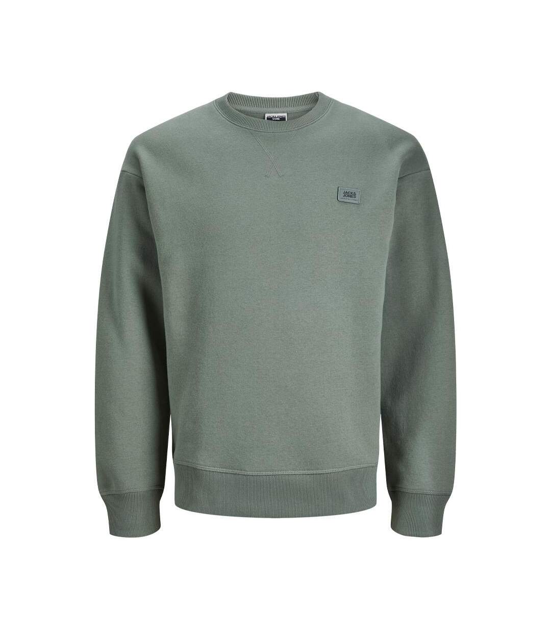 Sweat vert homme jack & jones classic-1