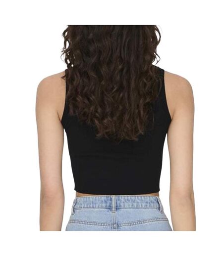 Crop top noir femme jdy cirkeline - m