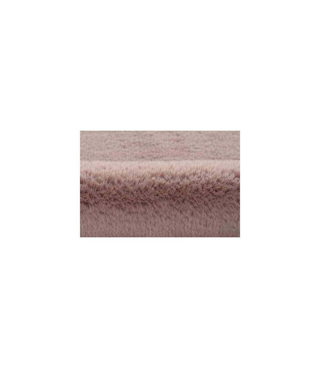 Tapis Imitation Fourrure Kunda 60x90cm Rose-3