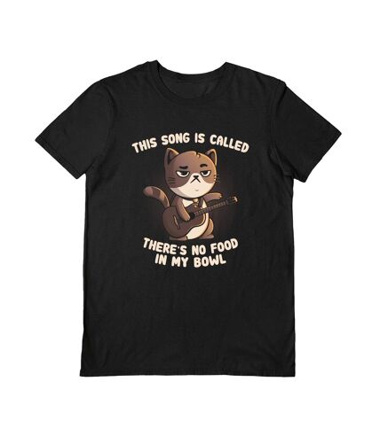 EduEly - T-shirt CAT SONG - Adulte (Noir) - UTPM7096