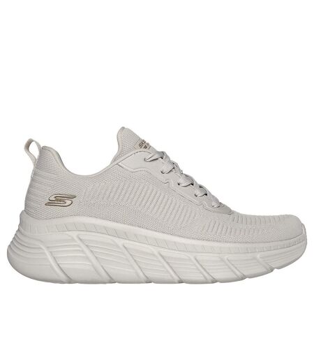 Skechers Womens/Ladies Bobs B Flex Hi Flying Sneakers (Off White) - UTFS10519