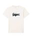 T-shirt Motif/style Imprimé Crocodile Homme Blanc Lacoste-2