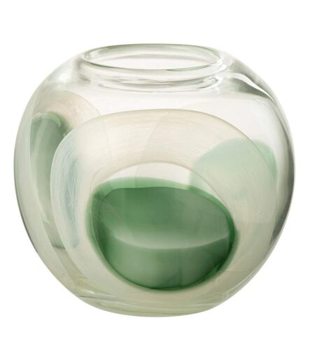 Vase Design en Verre Livy 18cm Multicolore