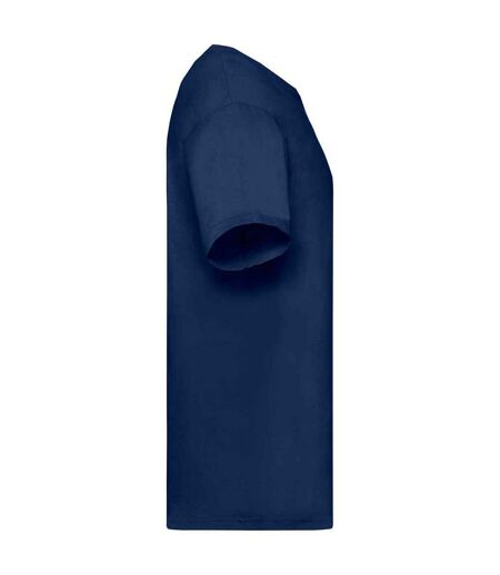 Mens valueweight t-shirt navy Fruit of the Loom