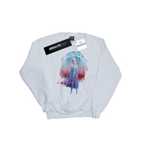 Disney Sweatshirt Frozen 2 Elsa Find The Way - Femmes/Dames (Blanc) - UTBI18707