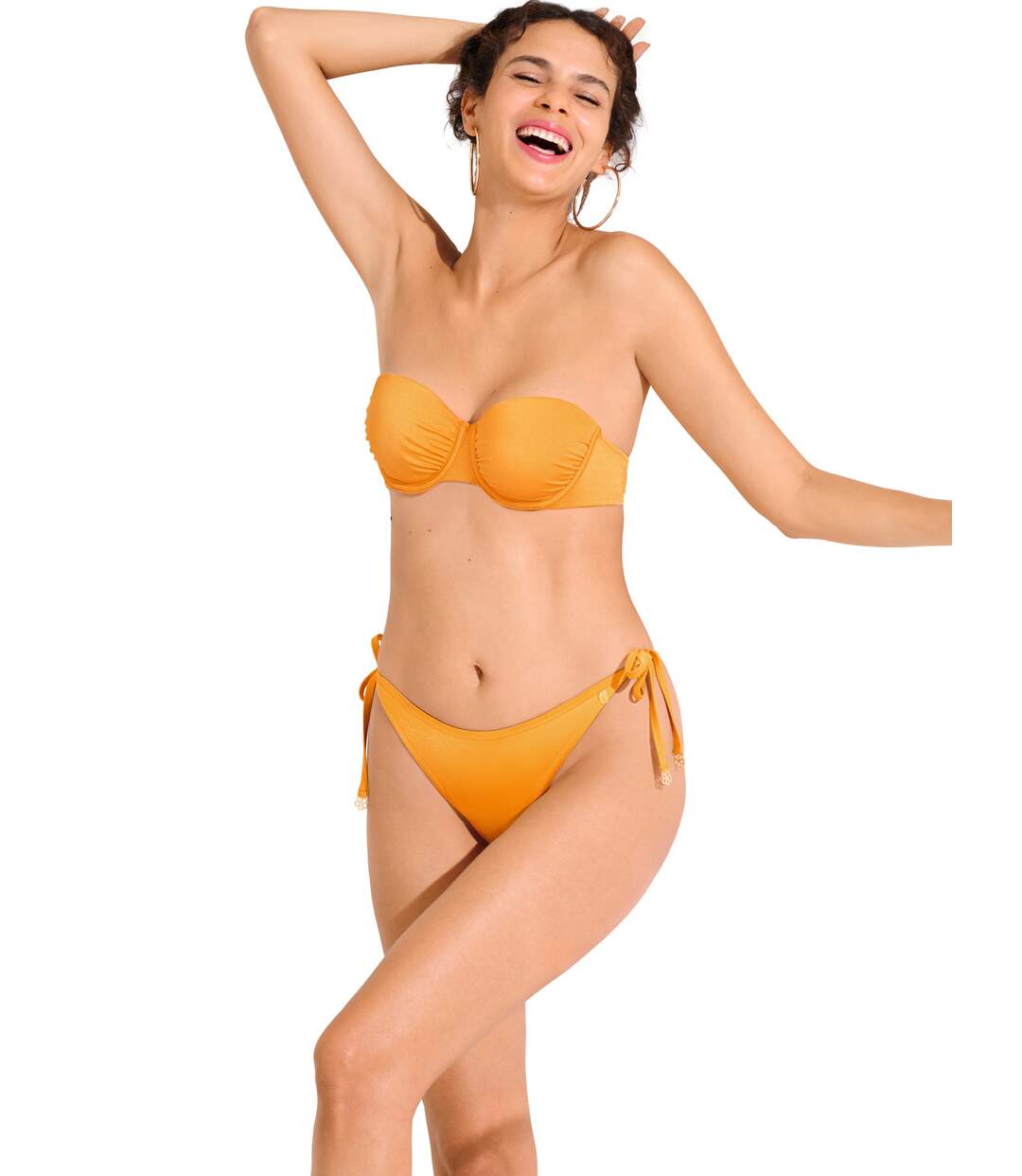Bas maillot slip de bain taille basse KARPATHOS Lisca Cheek-2
