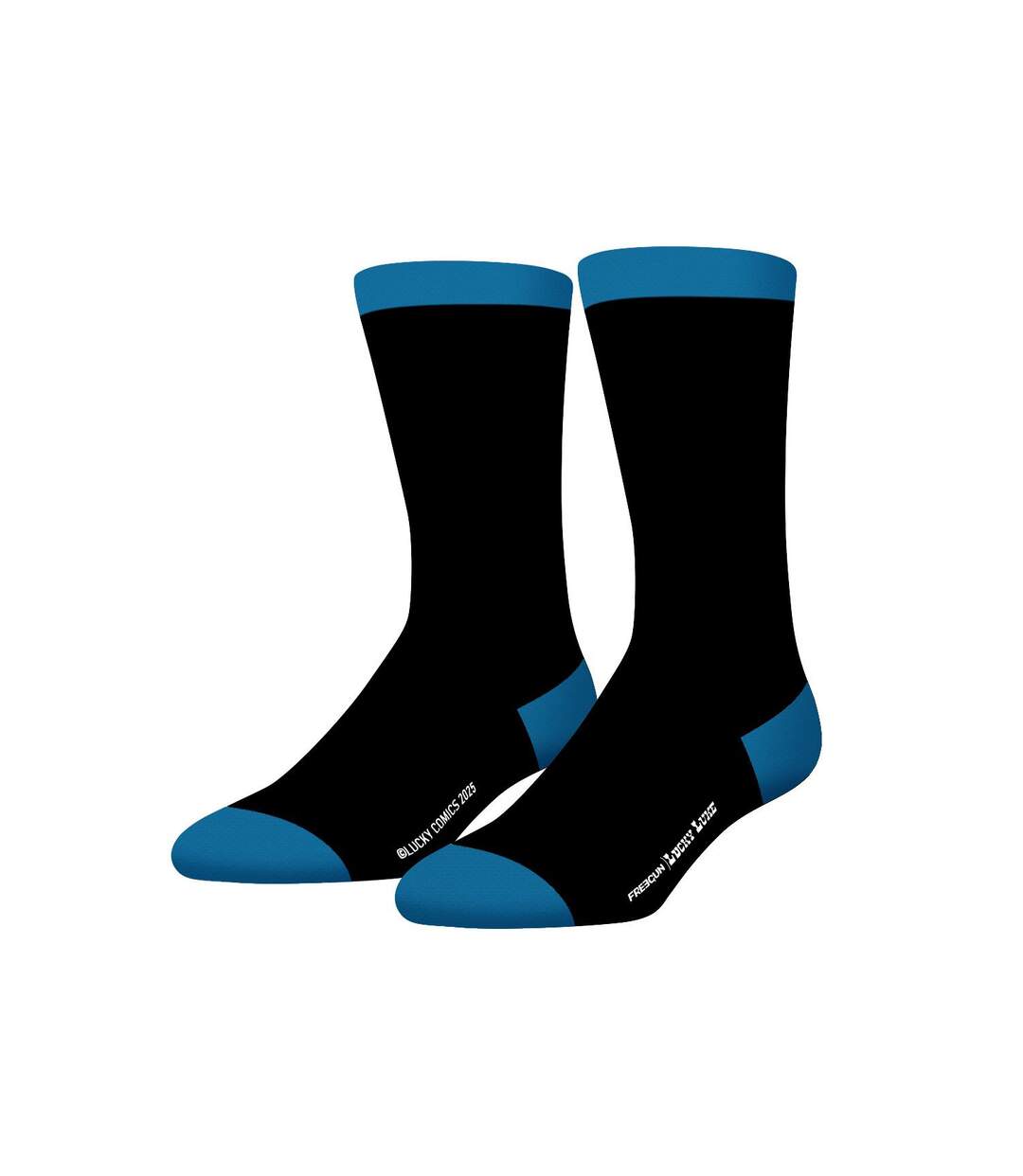 Lot de 4 paires de chaussettes Lucky Luke Freegun-5