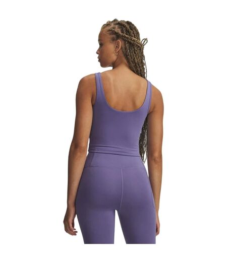 Débardeur Motif/style Logo Motion Femme Violet Blanc Under Armour