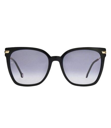Womens/ladies Th1880 0807 9o Gradient Sunglasses One Size Gold Black Tommy Hilfiger