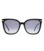 Womens/ladies Th1880 0807 9o Gradient Sunglasses One Size Gold Black Tommy Hilfiger-2