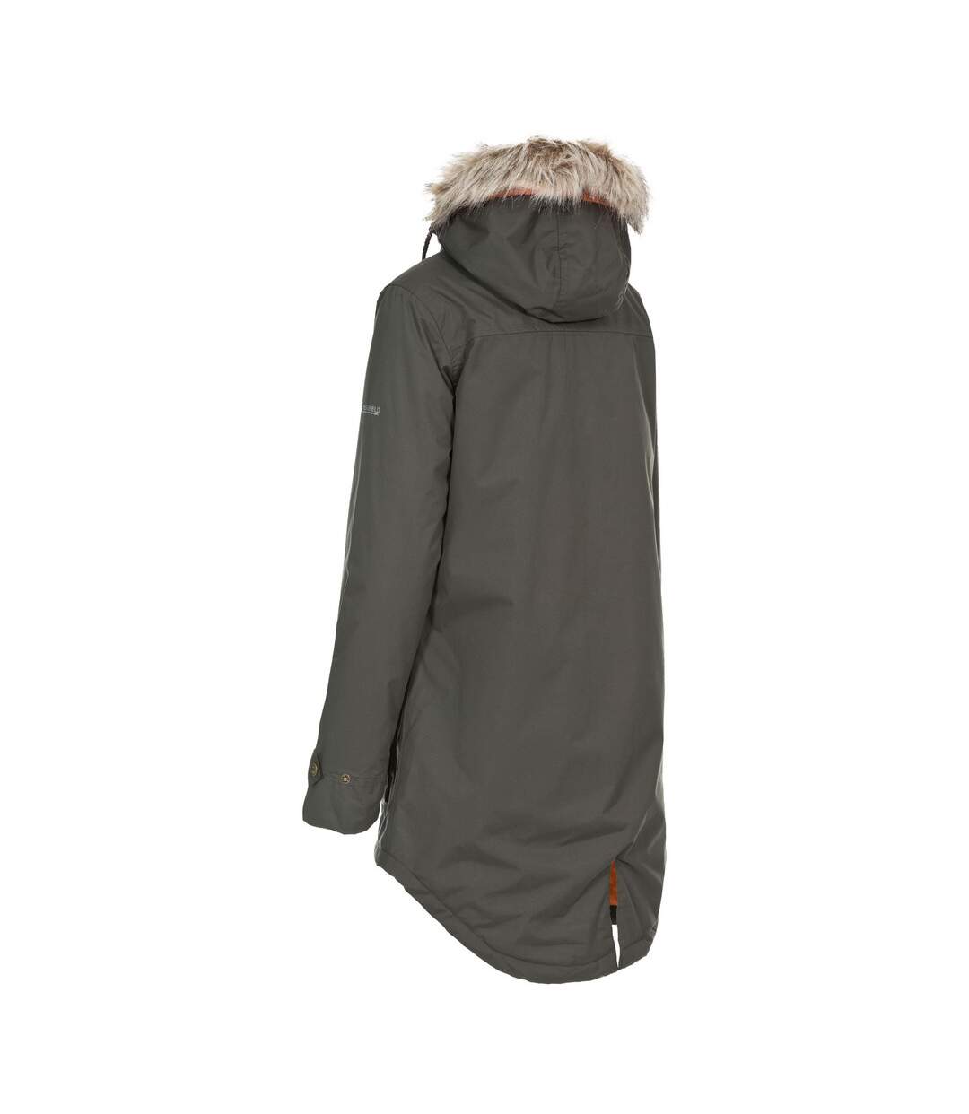 khaki waterproof parka womens