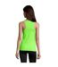 Débardeur Sporty Femme Vert Néon SOLS-3