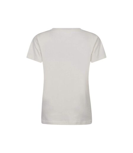 Womens/ladies Inverness Relaxed Fit Short-sleeved T-shirt Beige Mountain Warehouse