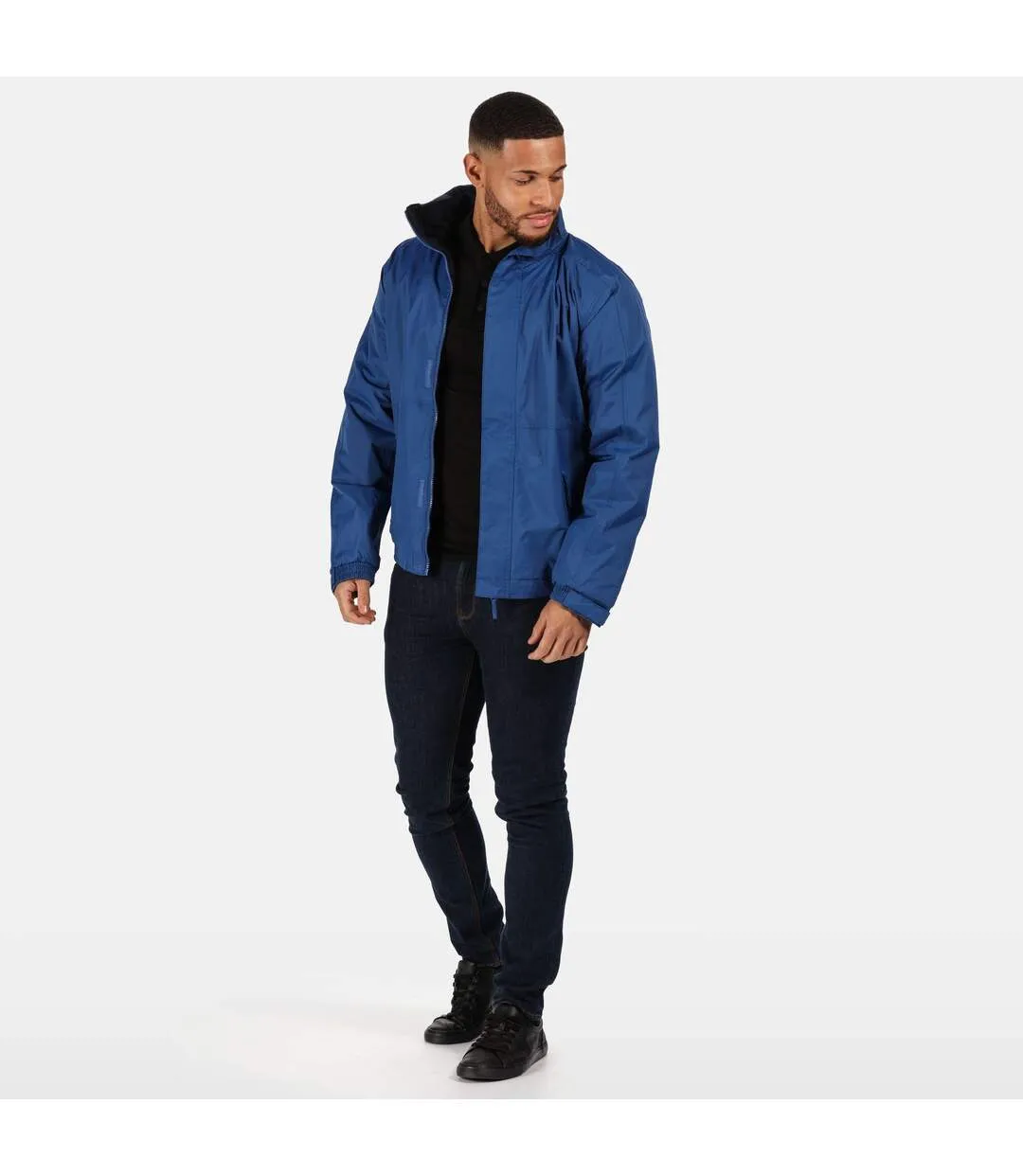 Dover Veste Coupe-vent Imperméable Homme Bleu Roi Bleu Marine Regatta-4