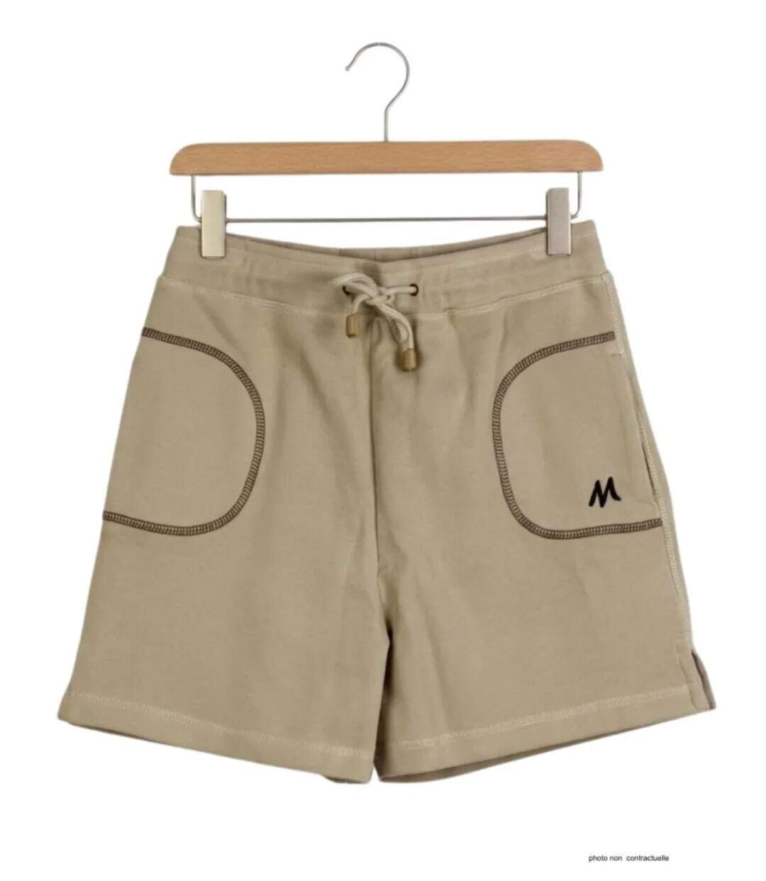 Short de sport en molleton femme sable MAYFLOWER SE9039S : la fraîcheur et la légèreté pour l'été-2