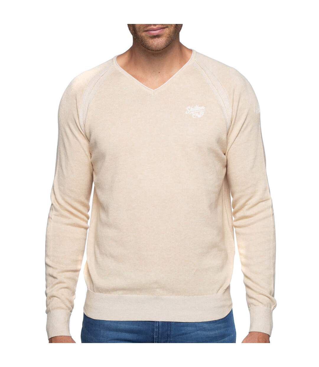 Pull raglan col V