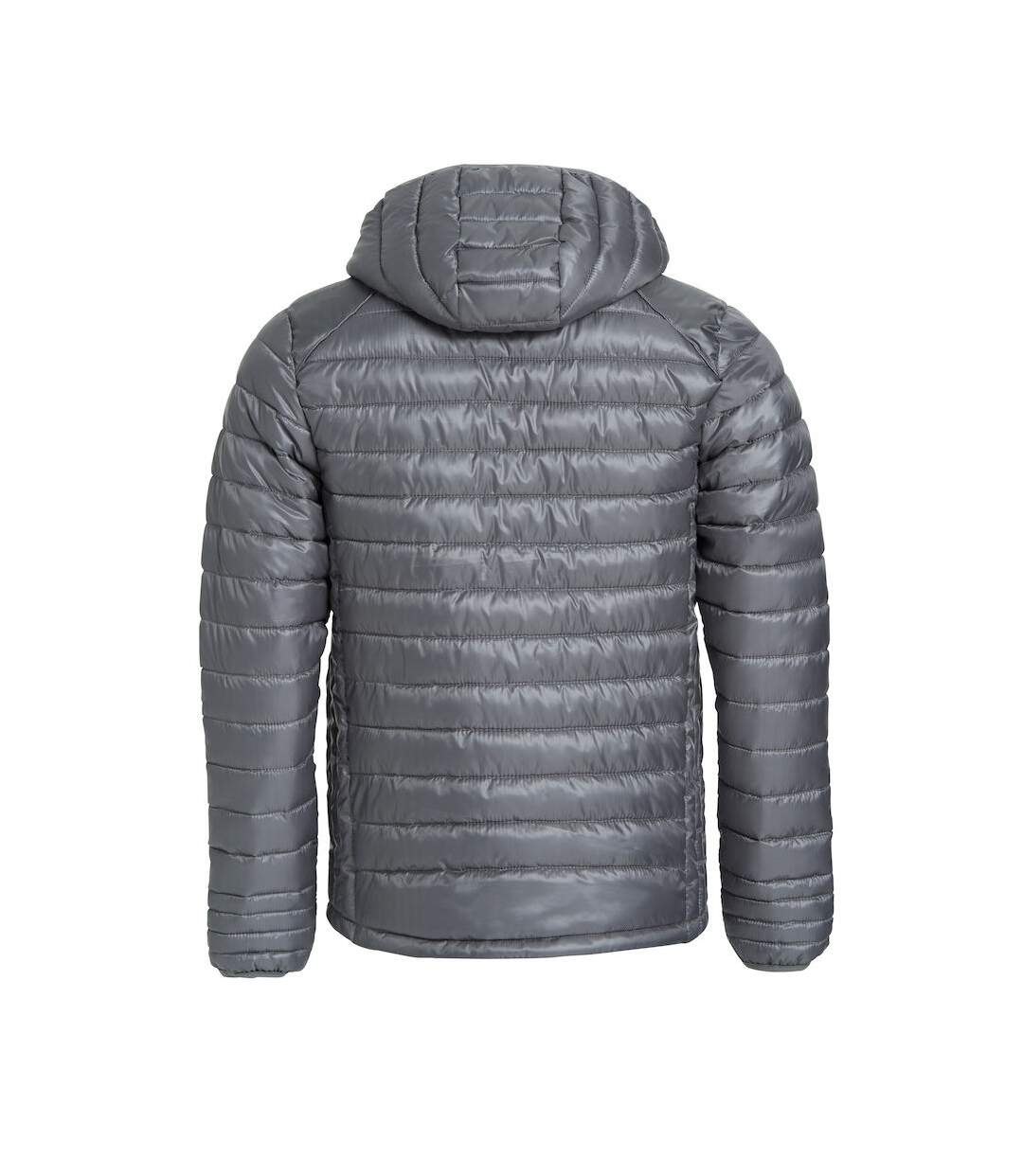 Mens hudson padded jacket grey Clique