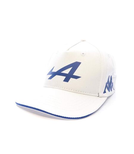 Casquette blanche/bleu homme kappa adoflat - taille unique