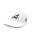 Casquette blanche/bleu homme kappa adoflat - taille unique-1