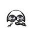 Casque Audio Bluetooth Pliable 16cm Noir