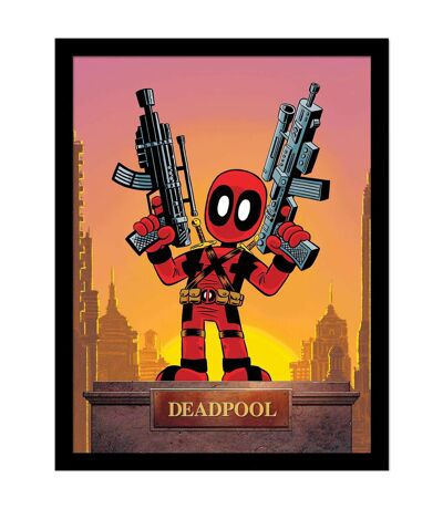 Deadpool - Poster encadré (Multicolore) (40 cm x 30 cm) - UTPM8458