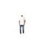 Polo Motif/style Logo Brodé Homme Blanc Slazenger-1