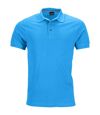 Polo homme manches courtes JN708 - bleu régate