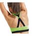 TriDri Womens/Ladies Performance Sports Bra (Medium Impact) (Lightning Green)