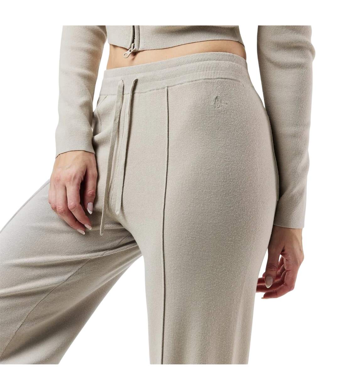 Womens/ladies Pintuck Trousers Stone Jack Wills-4
