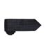 Premier Mens Micro Dot Pattern Formal Work Tie (One Size) (Black/Dark Grey) - UTRW5234-2